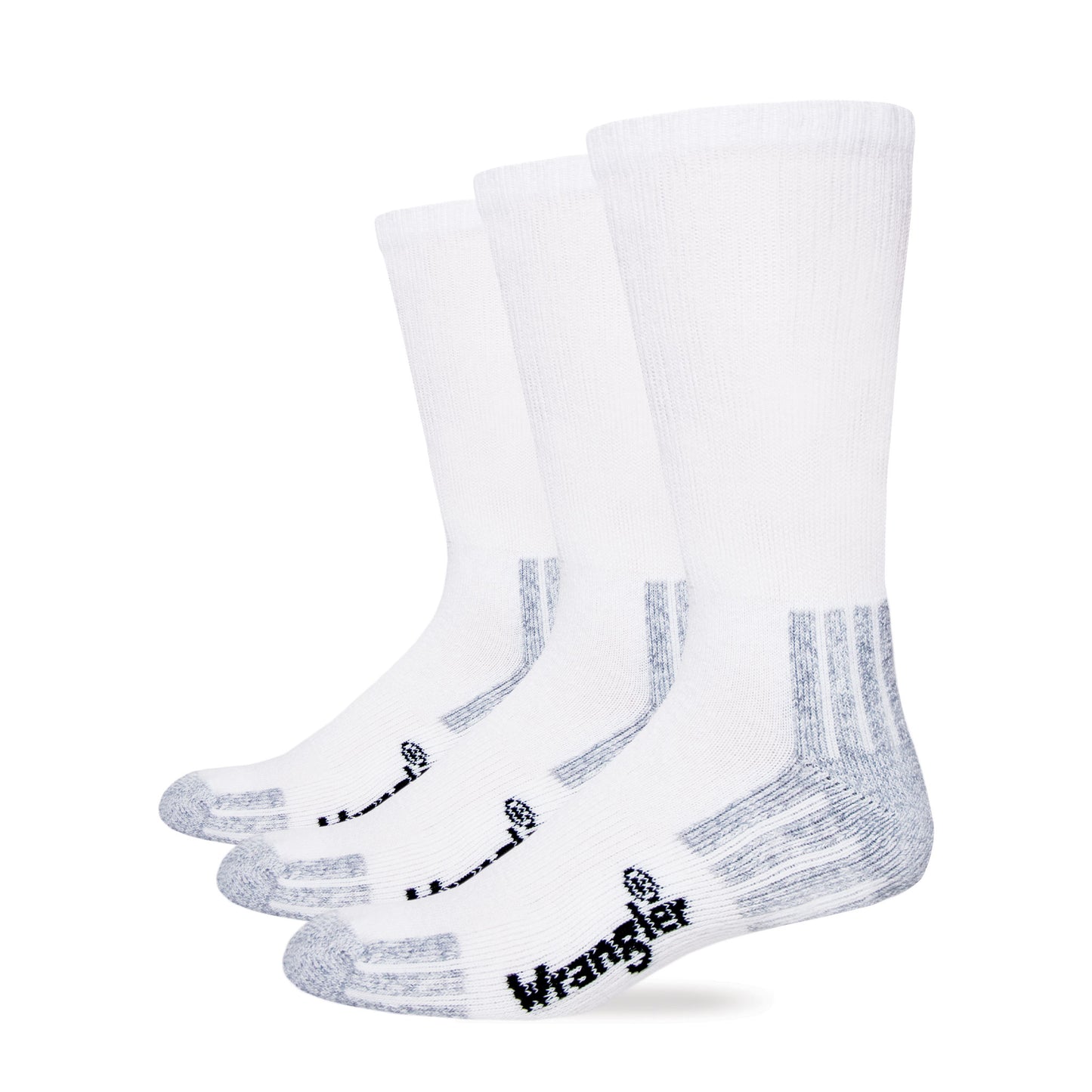 Wrangler Men's Cotton Crew Socks