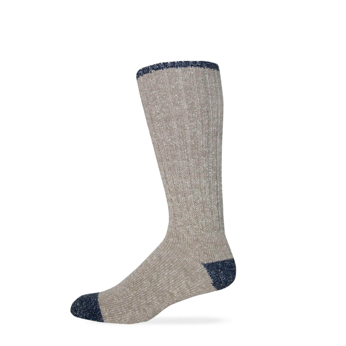 Wise Blend Men's Marl Mid Calf Boot Socks 1 Pair