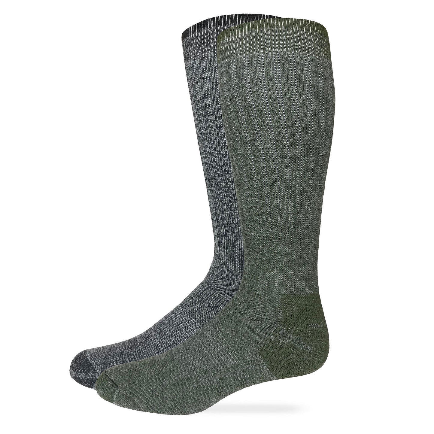 Carolina Ultimate Mens Merino Wool Full Cushion Boot Socks 2 Pair Pack
