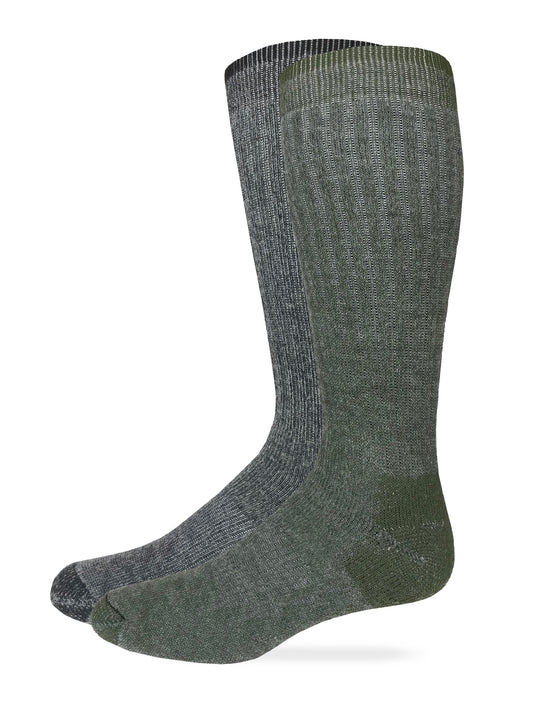 Carolina Ultimate Mens Merino Wool Full Cushion Boot Socks 2 Pair Pack