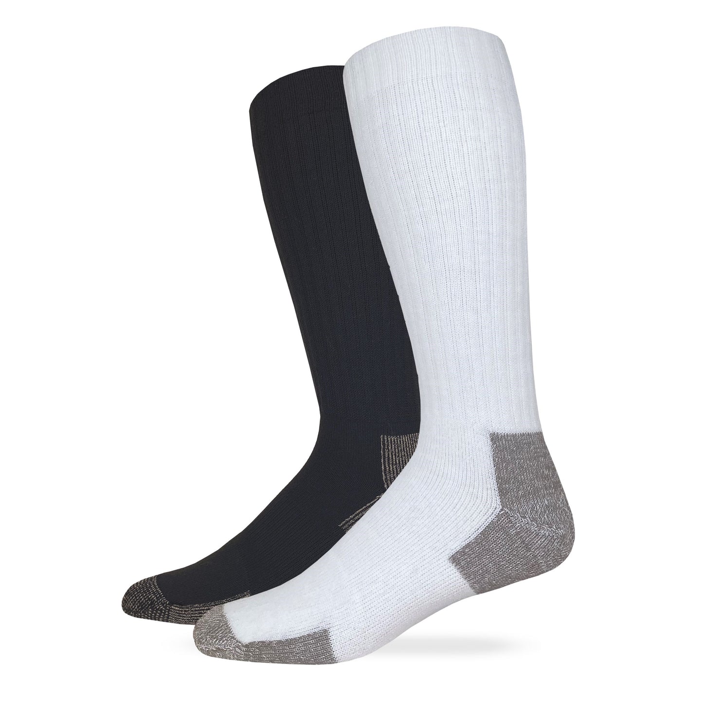 Carolina Ultimate Men's Ultra-Dri Over The Calf Steel Toe Work Socks 2 Pair