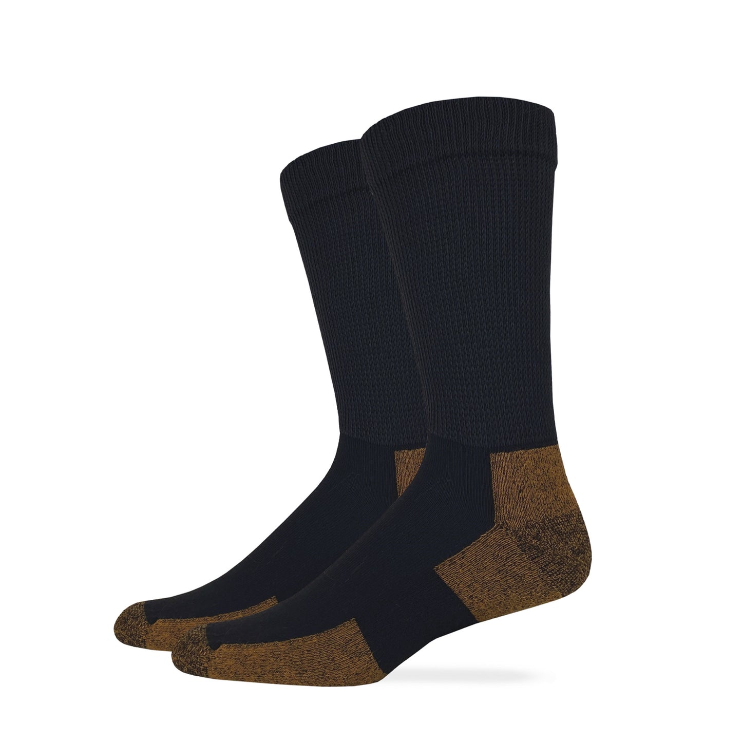 Carolina Ultimate Men's Non-Binding Cupron Copper Socks 2 Pair Pack