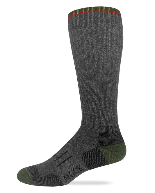 Muck Boot Mens 70% Merino Wool Full Cushion Tall Boot Socks 1 Pair Pack