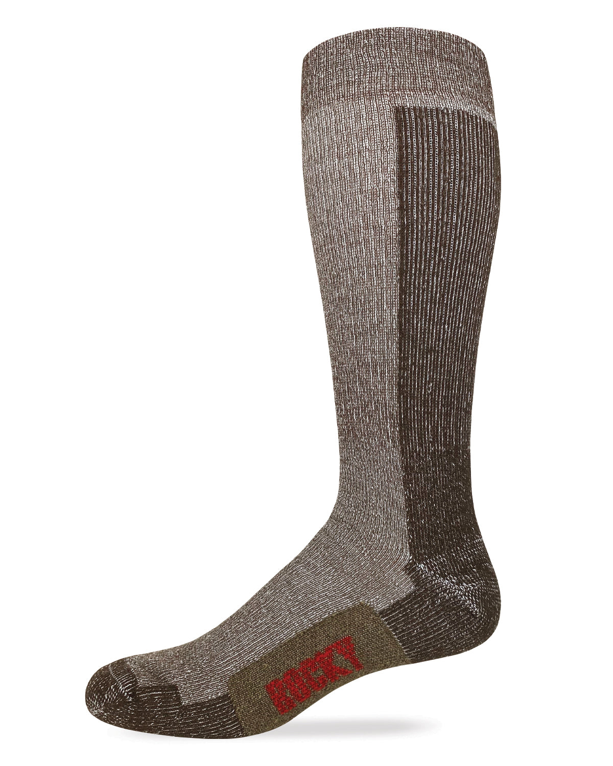 Rocky Mens Merino Wool Heavyweight Tall Boot Socks 1 Pair Pack