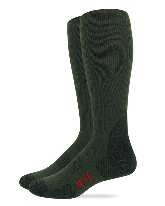 Muck Boot Mens Lightweight Ultra Dri Tall Boot Socks 2 Pair Pack