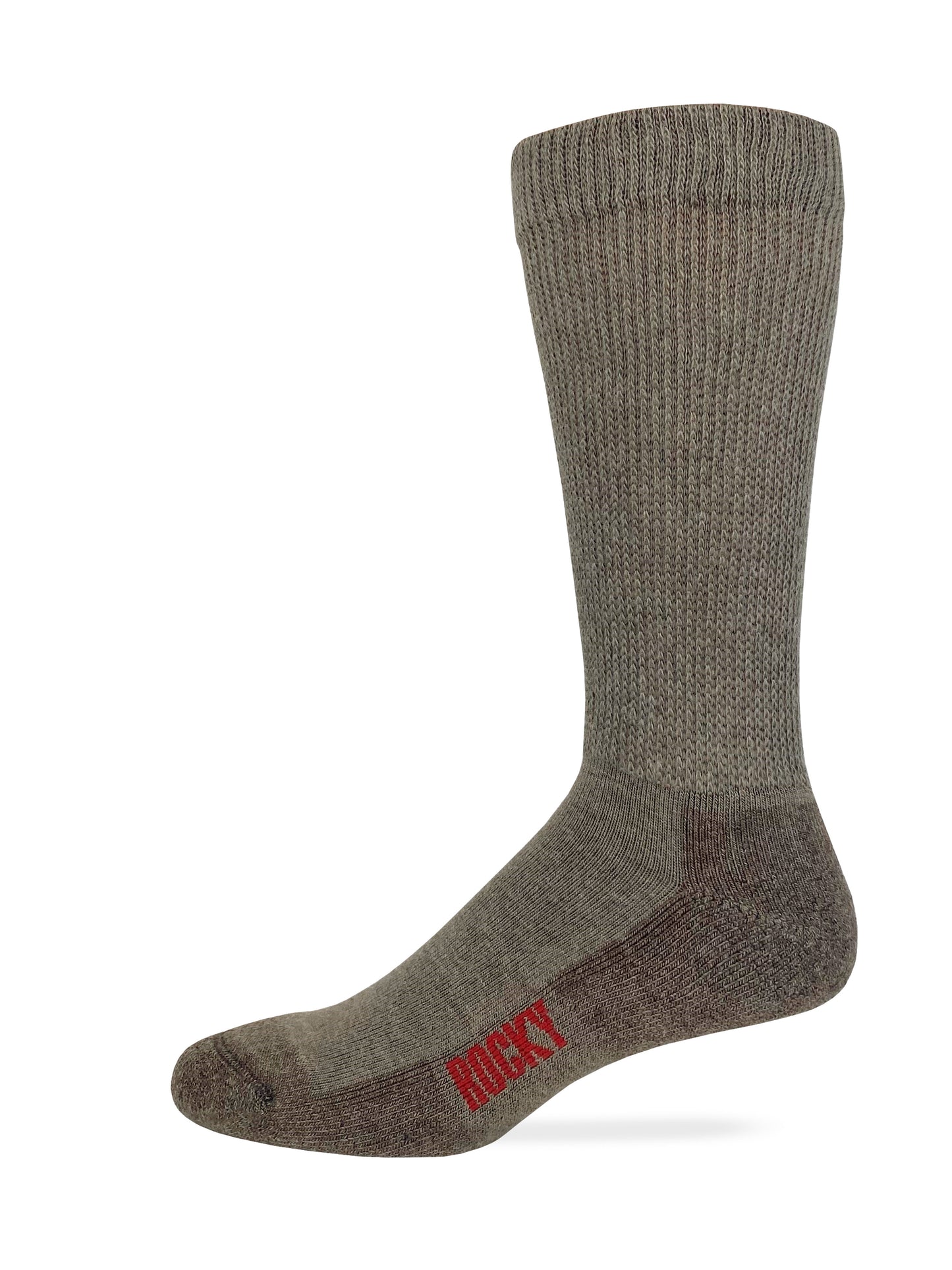 Rocky Mens Non Binding Merino Wool Blend Boot Socks 1 Pair Pack