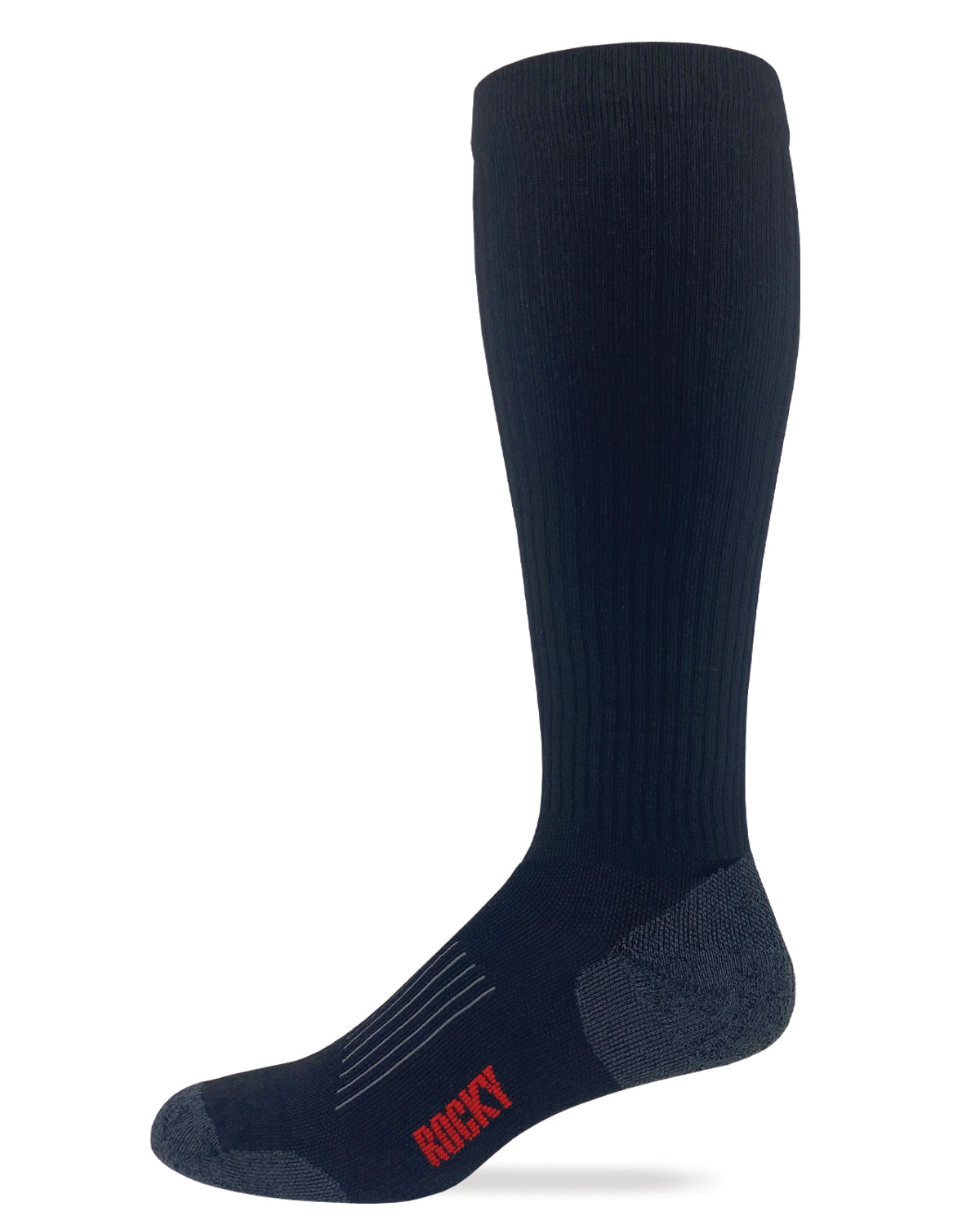 Rocky Mens Ultra Dri Compression Tall Boot Socks 1 Pair Pack