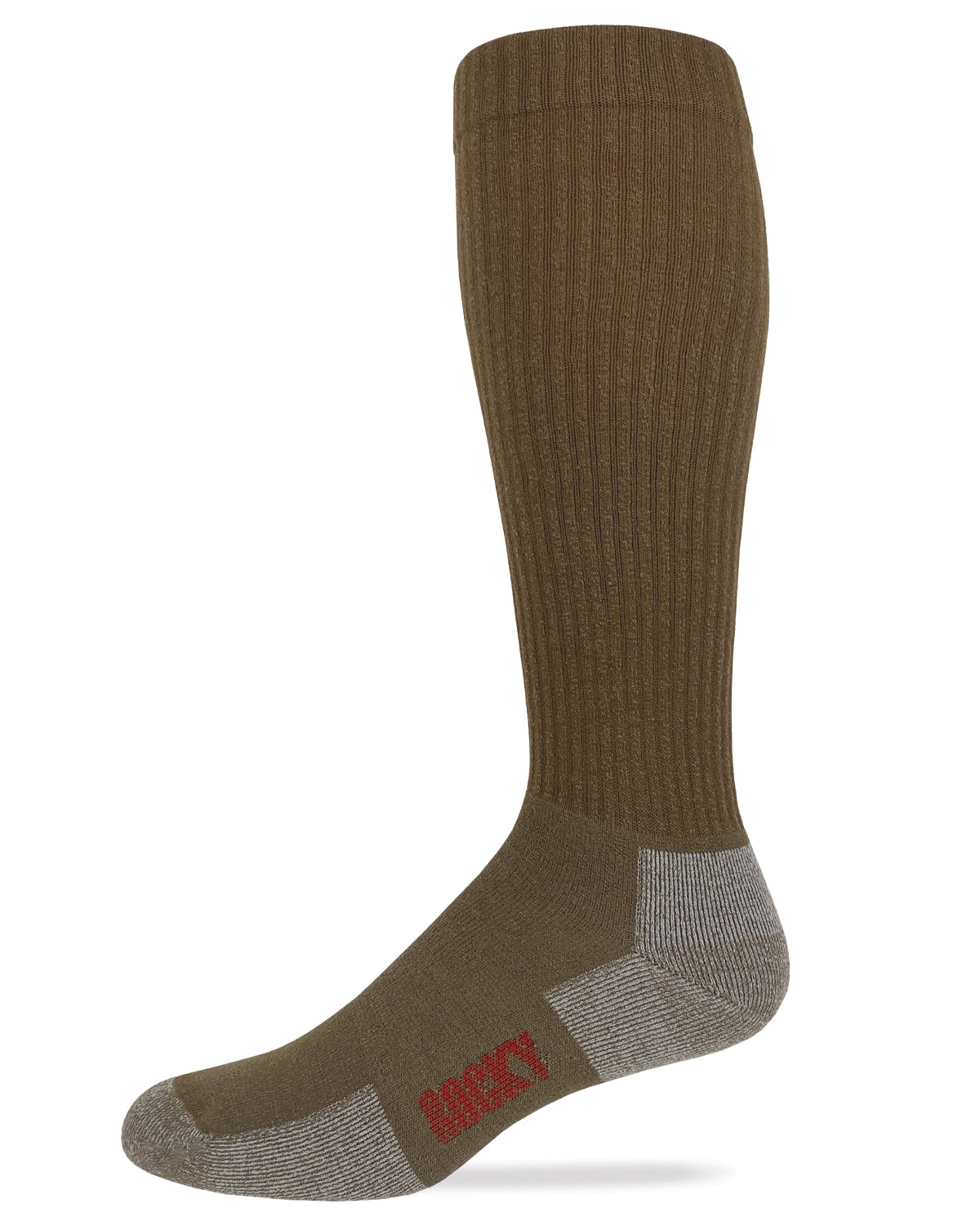 Rocky Mens Merino Wool over the calf All Season Boot Socks 1 Pair Pack