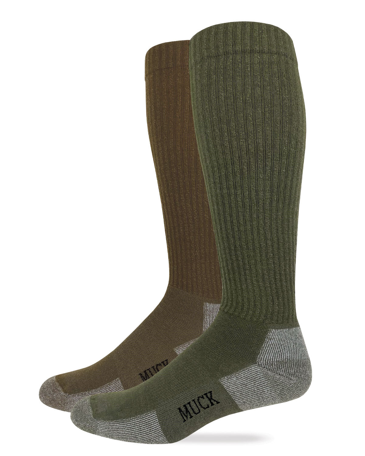 Muck Boot Mens Merino Wool Lightweight Everyday Tall Boot Socks Pair