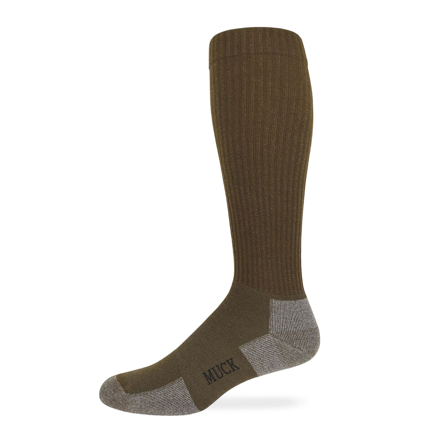 Muck Boot Mens Merino Wool Lightweight Everyday Tall Boot Socks 1 Pair Pack