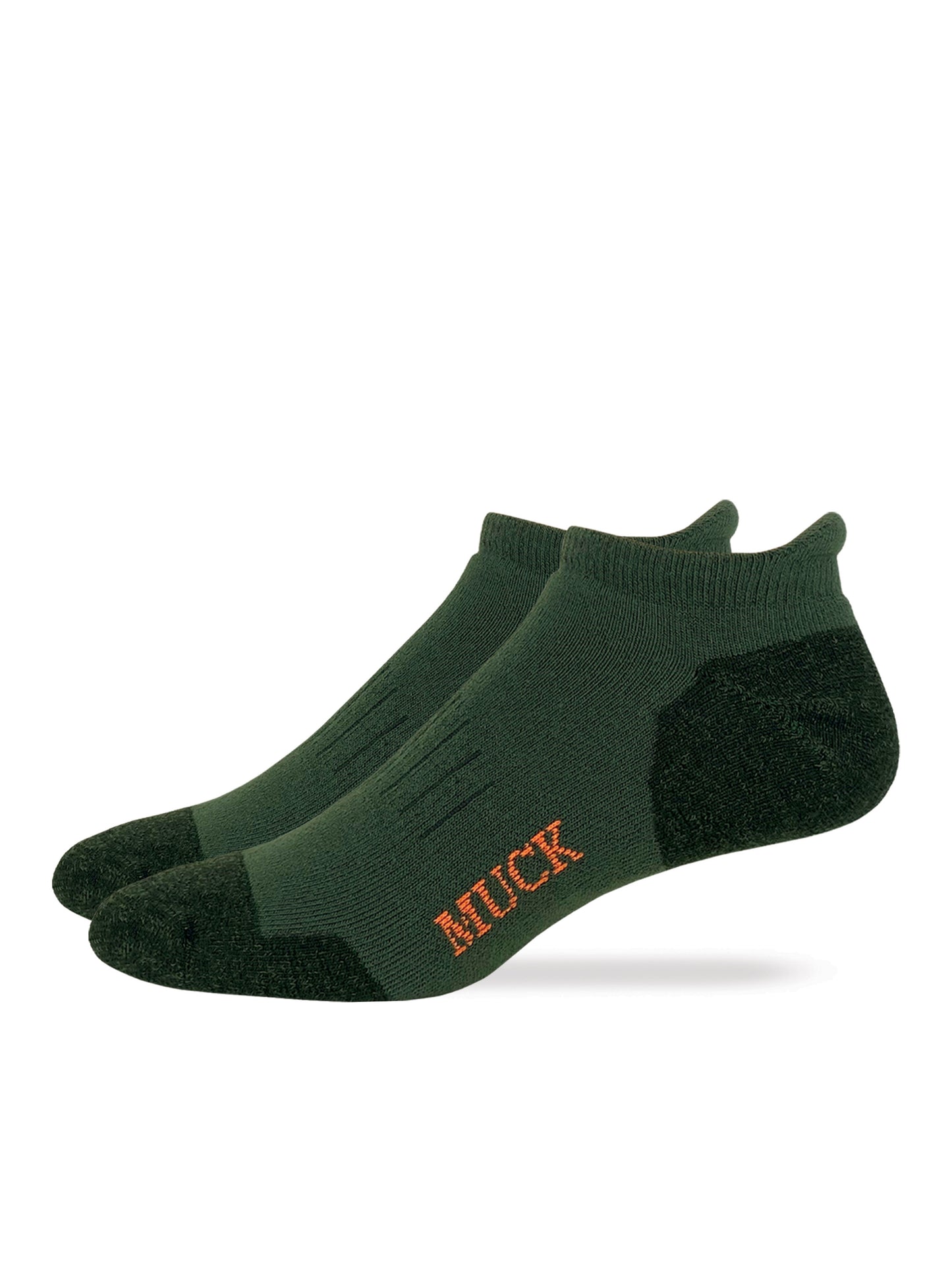 Muck Boot Mens Ultra Dri Low Cut Heel Tab Socks 2 Pair Pack