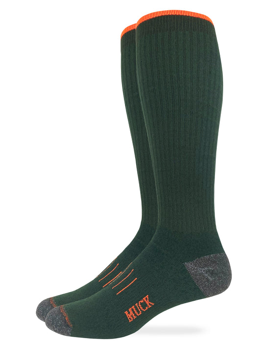 Muck Boot Mens Insect Shield Lightweight Tall Boot Socks 1 Pair Pack