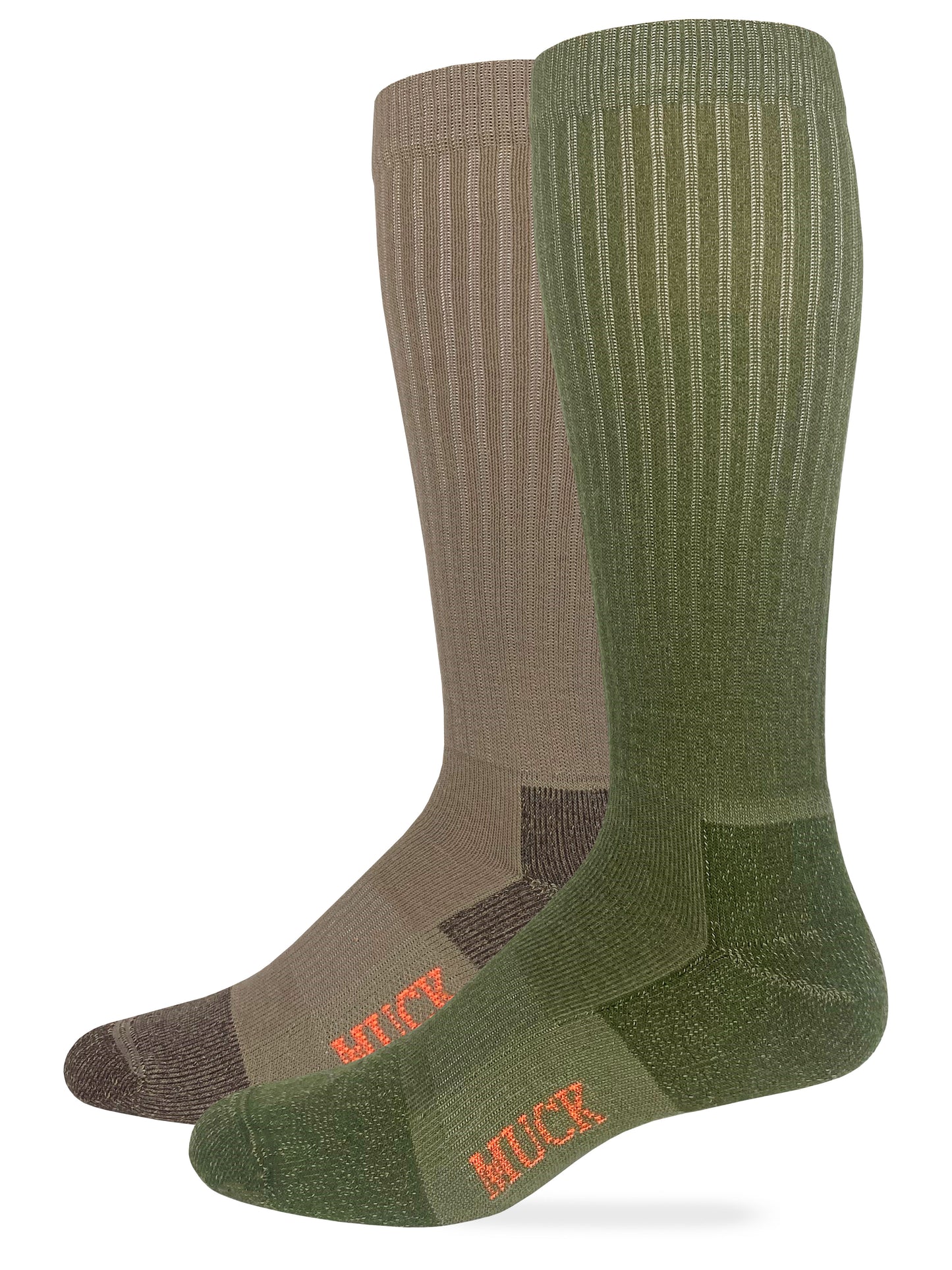 Muck Boot Mens Ultra Dri Year Round Tall Boot Socks 2 Pair Pack