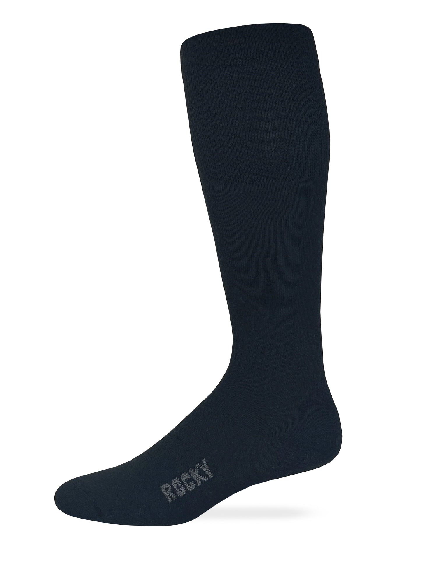 Rocky Mens Merino Wool Year Round Military Tall Boot Socks 1 Pair Pack
