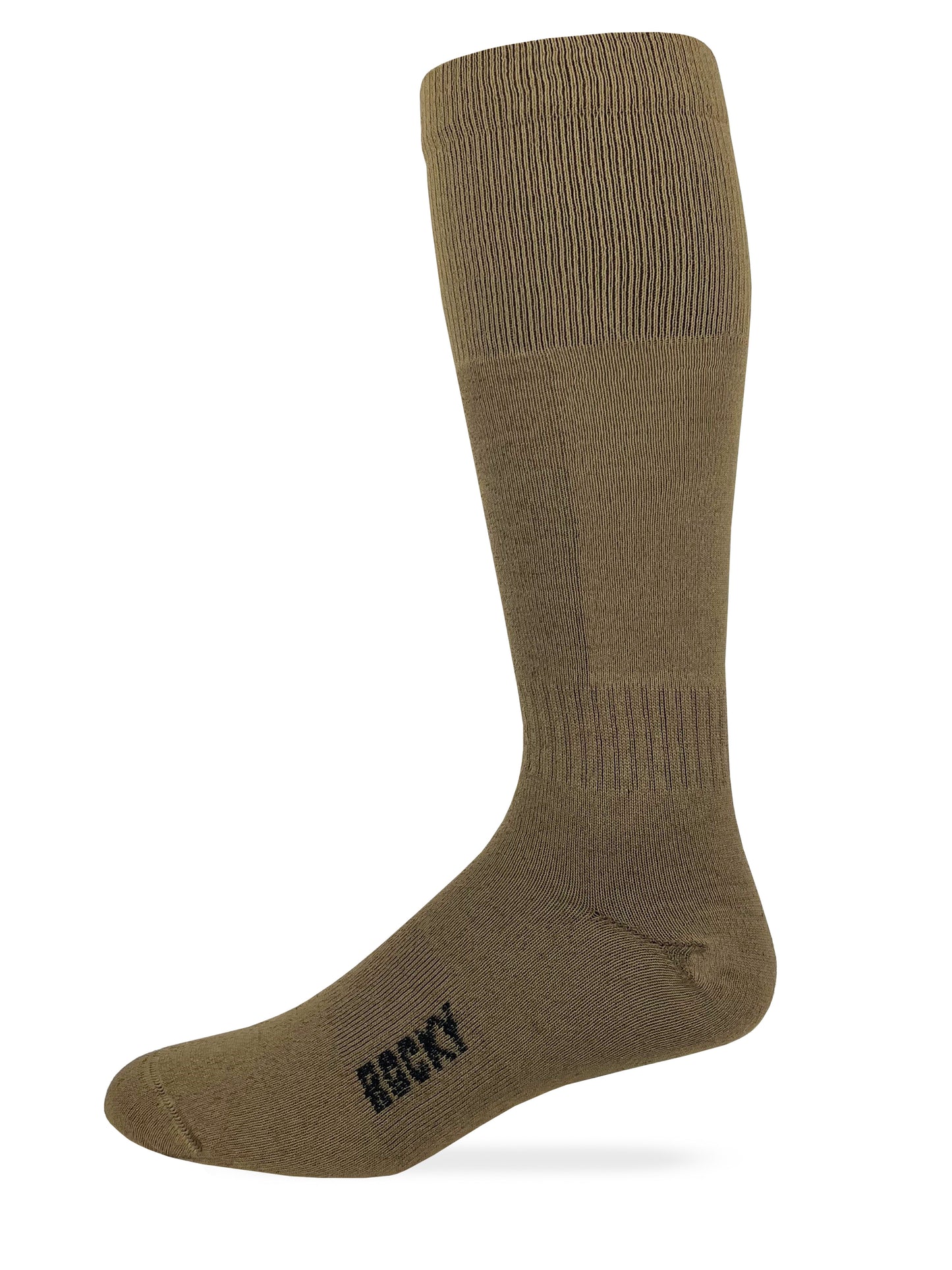 Rocky Mens Merino Wool Year Round Military Tall Boot Socks 1 Pair Pack