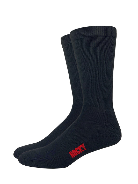 Rocky Mens Ultra-Dri® Lightweight Crew Military Socks 2 Pair Pack