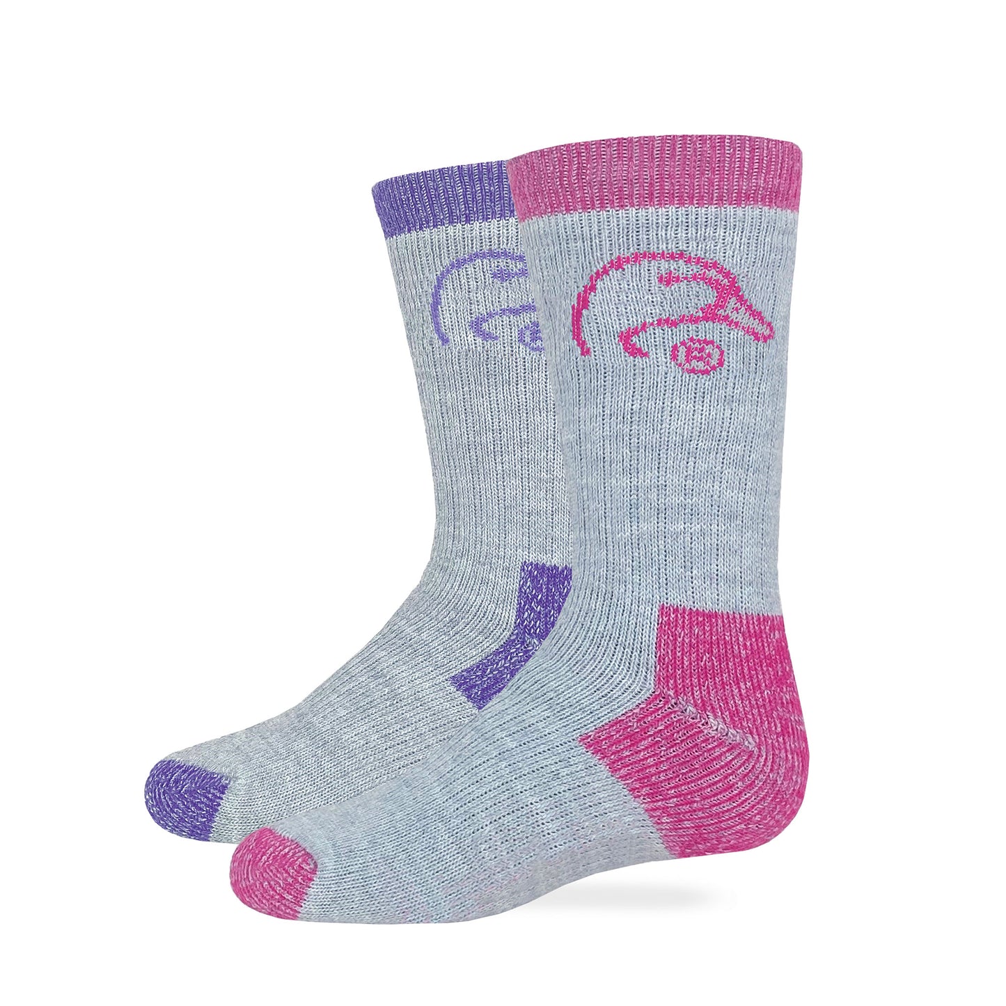 Ducks Unlimited Youth Merino Wool Blend Boot Socks 2 Pack