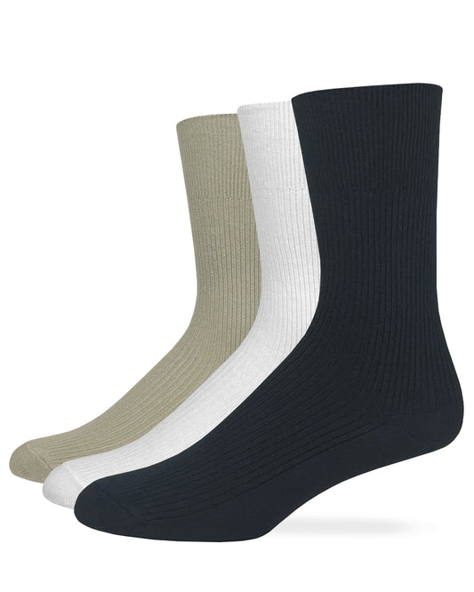 Carolina Ultimate Non-Binding Dress Crew Socks 2 Pair