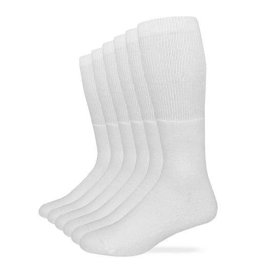Carolina Ultimate Mens Cotton Tube Socks 6 Pair Pack