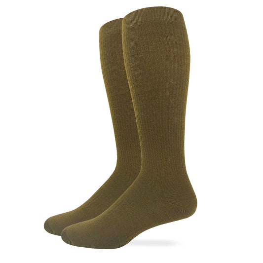 Carolina Ultimate Men's Ultra-Dri Military Over the Calf Seamless Toe Boot Socks 2 Pair