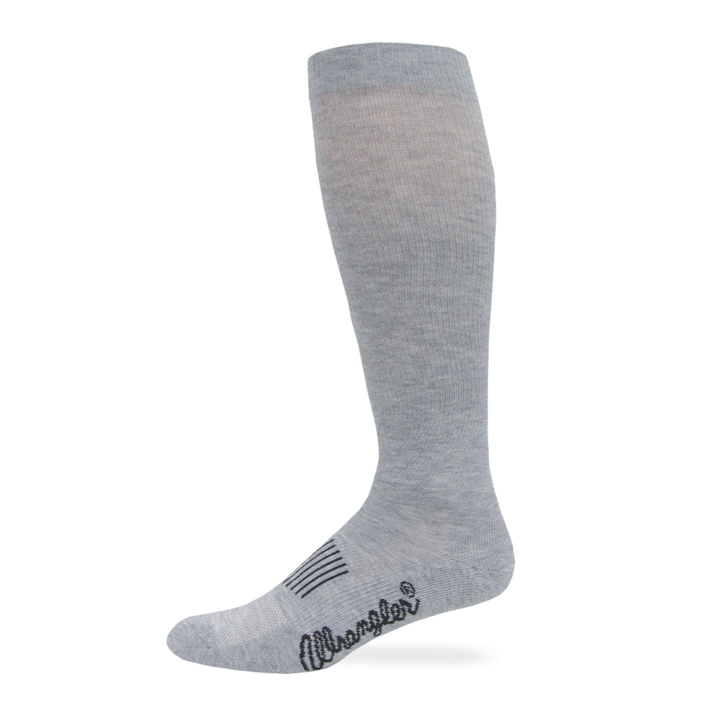 Wrangler Men's Seamless Toe Western Boot Socks