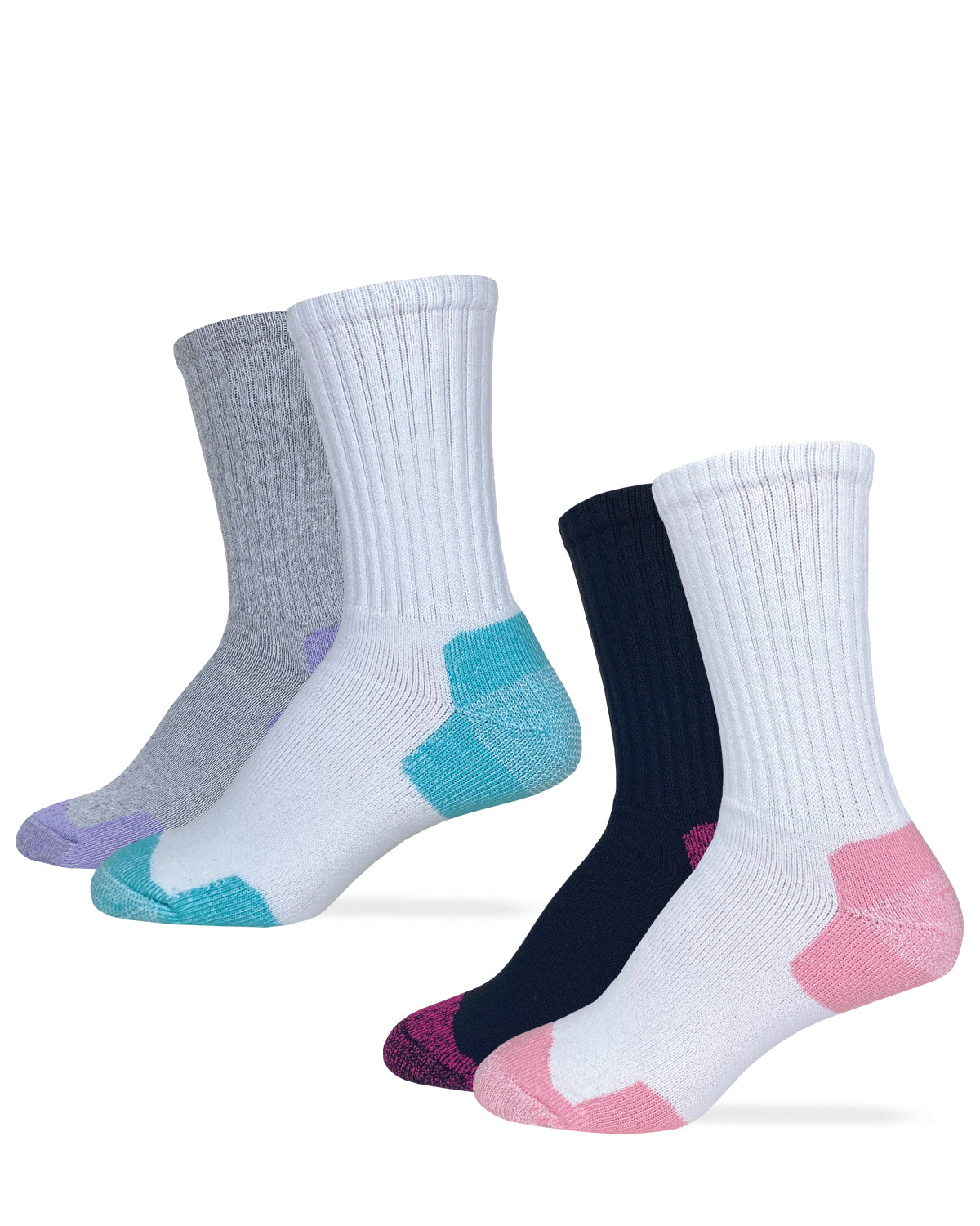 Carolina Ultimate Ladies Ultra-Dri Crew Socks 2 Pair Pack