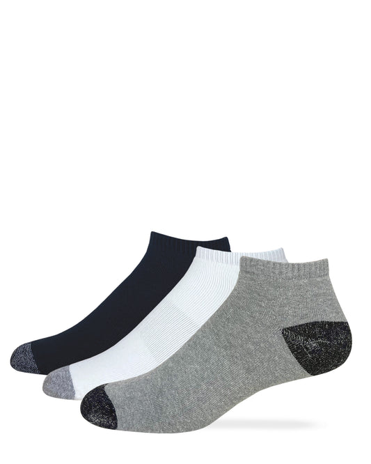 Carolina Ultimate Men's Cotton No Show Socks 3 Pair