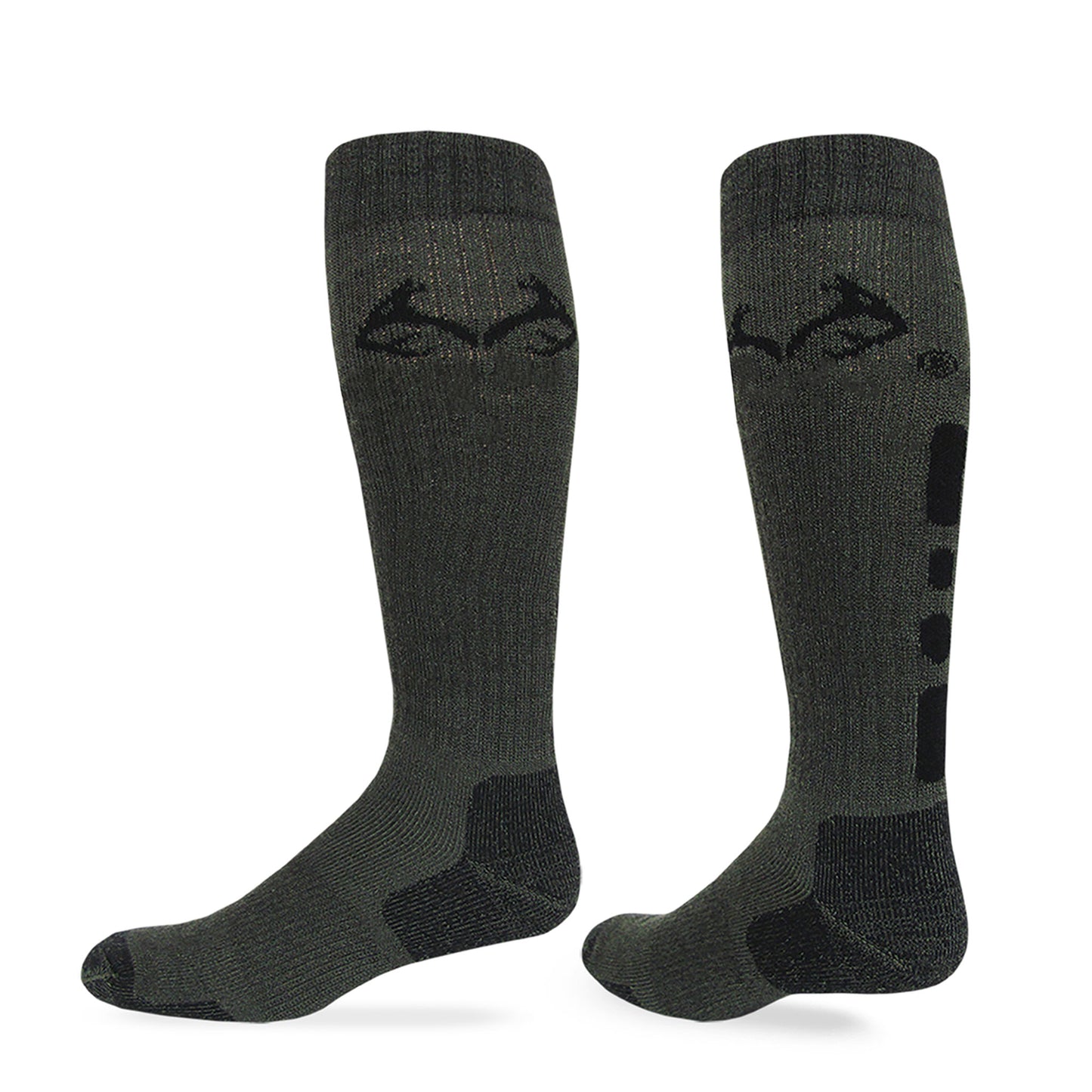 Realtree Men's Ultra-Dri Elimishield All Season Tall Boot Socks 1 Pair