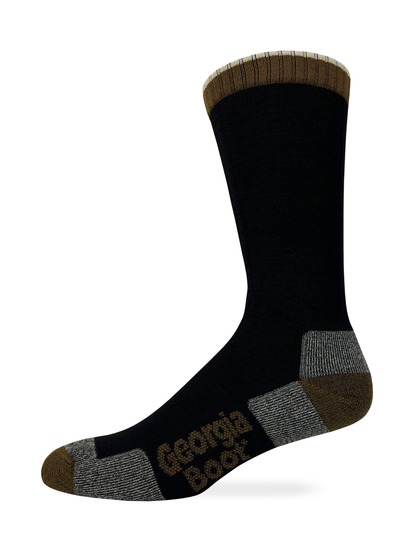 Georgia Boot Mens 65% Merino Wool Midweight Crew Socks 1 Pair