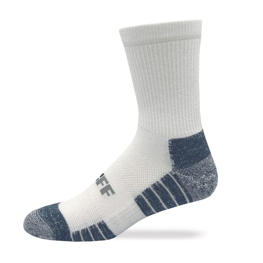 CUFF Adaptive Fit Midweight Ultra-Dri® Micro Crew Socks 1 Pair Pack