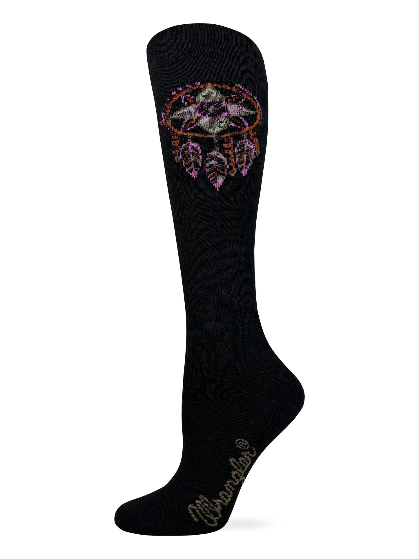 Wrangler Ladies Merino Wool Dreamcatcher Knee High Socks 1 Pair