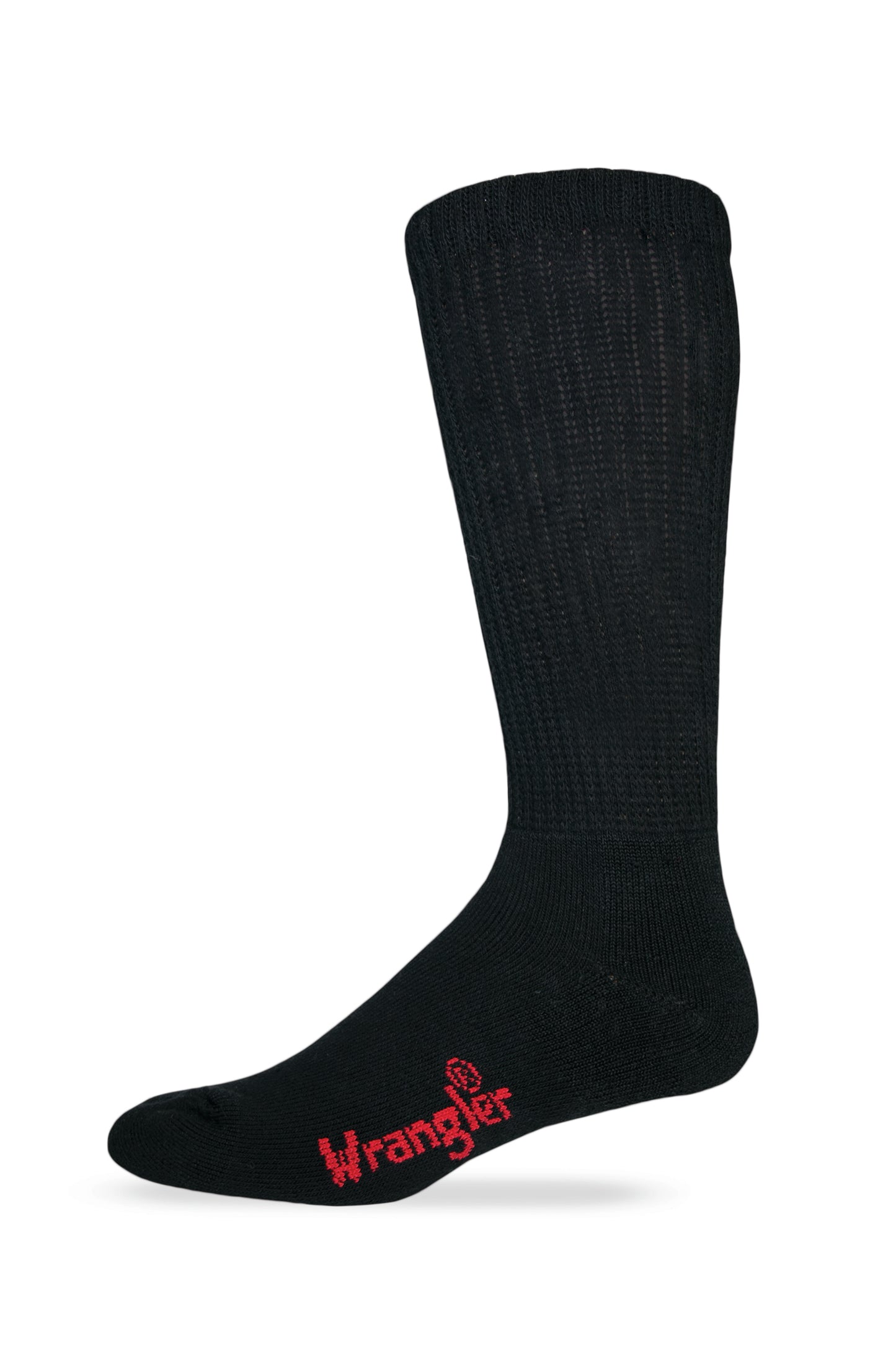 Wrangler Men's Cotton Non-Binding Boot Socks 2 Pair