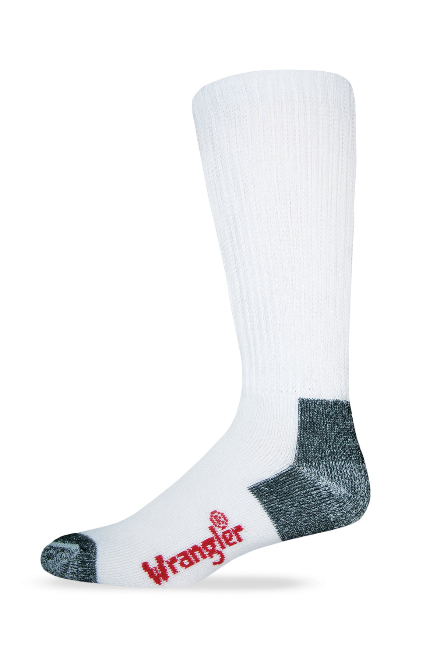 Wrangler Men's Cotton Non-Binding Boot Socks 2 Pair
