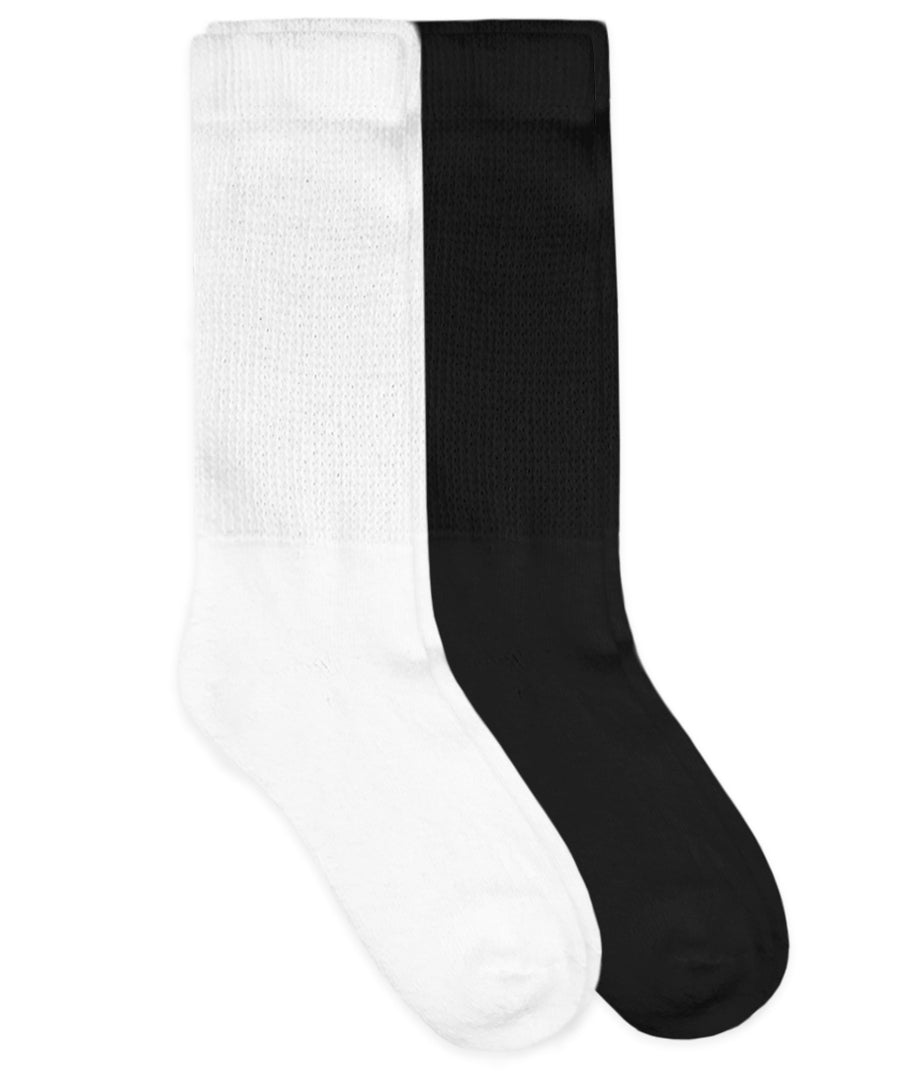Carolina Ultimate Non-Binding Cotton Crew Socks 2 Pair