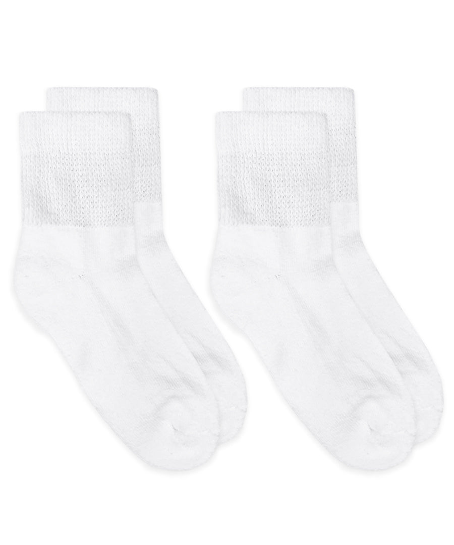 Carolina Ultimate Non-Binding Cotton Quarter Socks 2 Pair