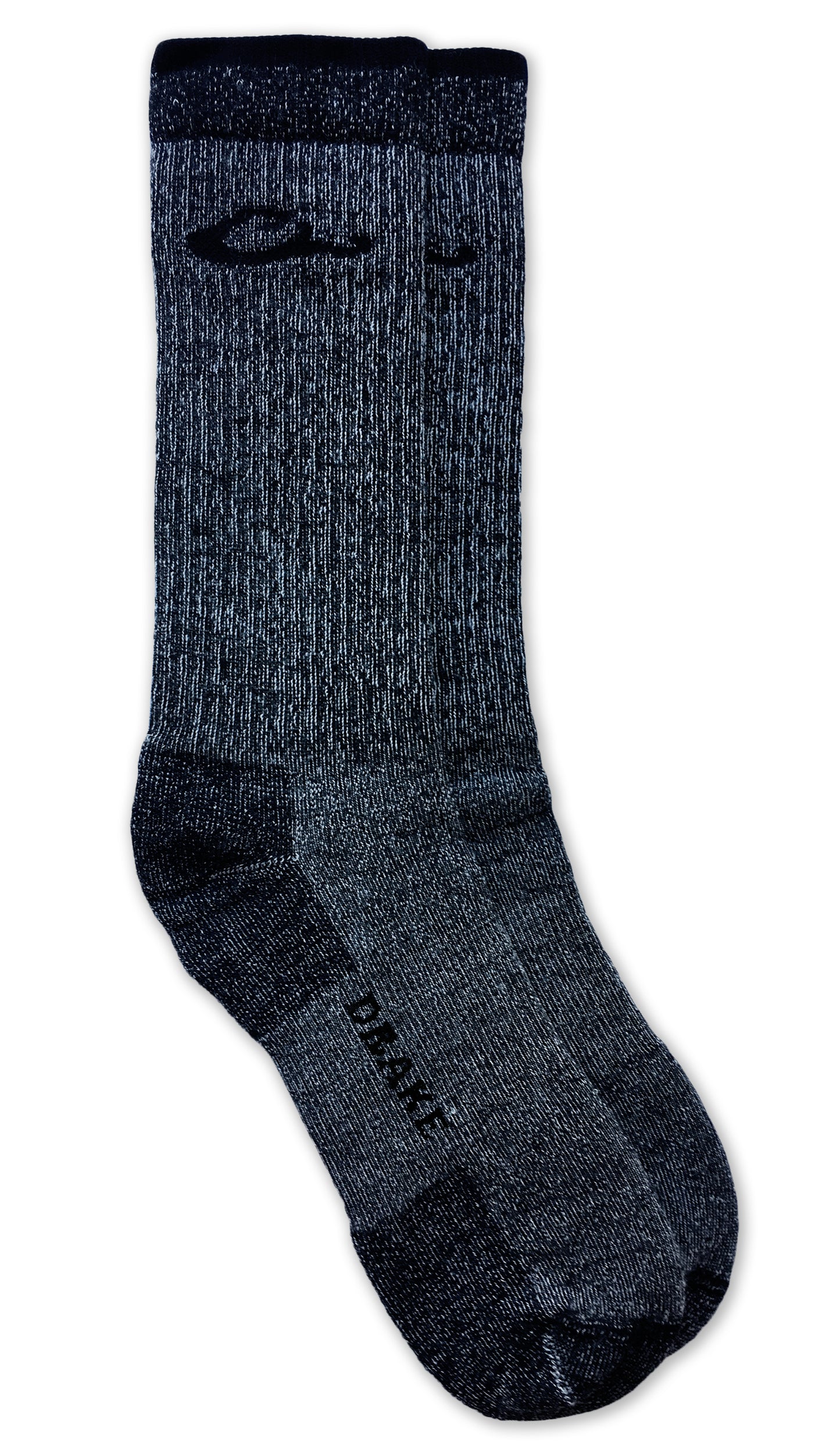 Drake Men's Merino Wool Seamless Toe Crew Socks 1 Pair