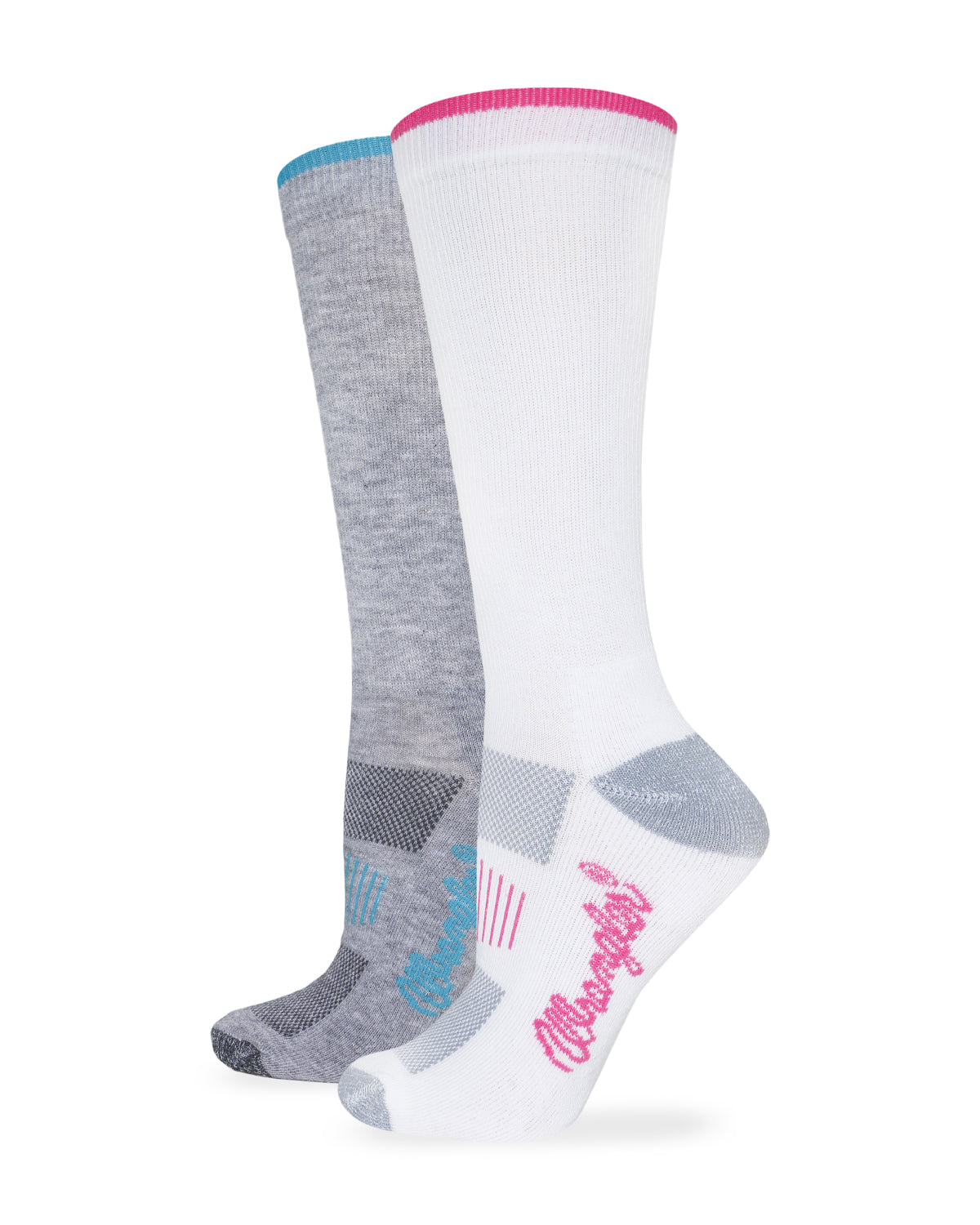 Wrangler Ladies Ultra-Dri Everyday Crew Socks 2 Pair