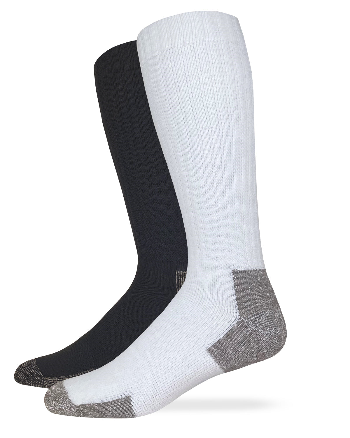 Carolina Ultimate Men's Ultra-Dri Over The Calf Steel Toe Work Socks 2 Pair