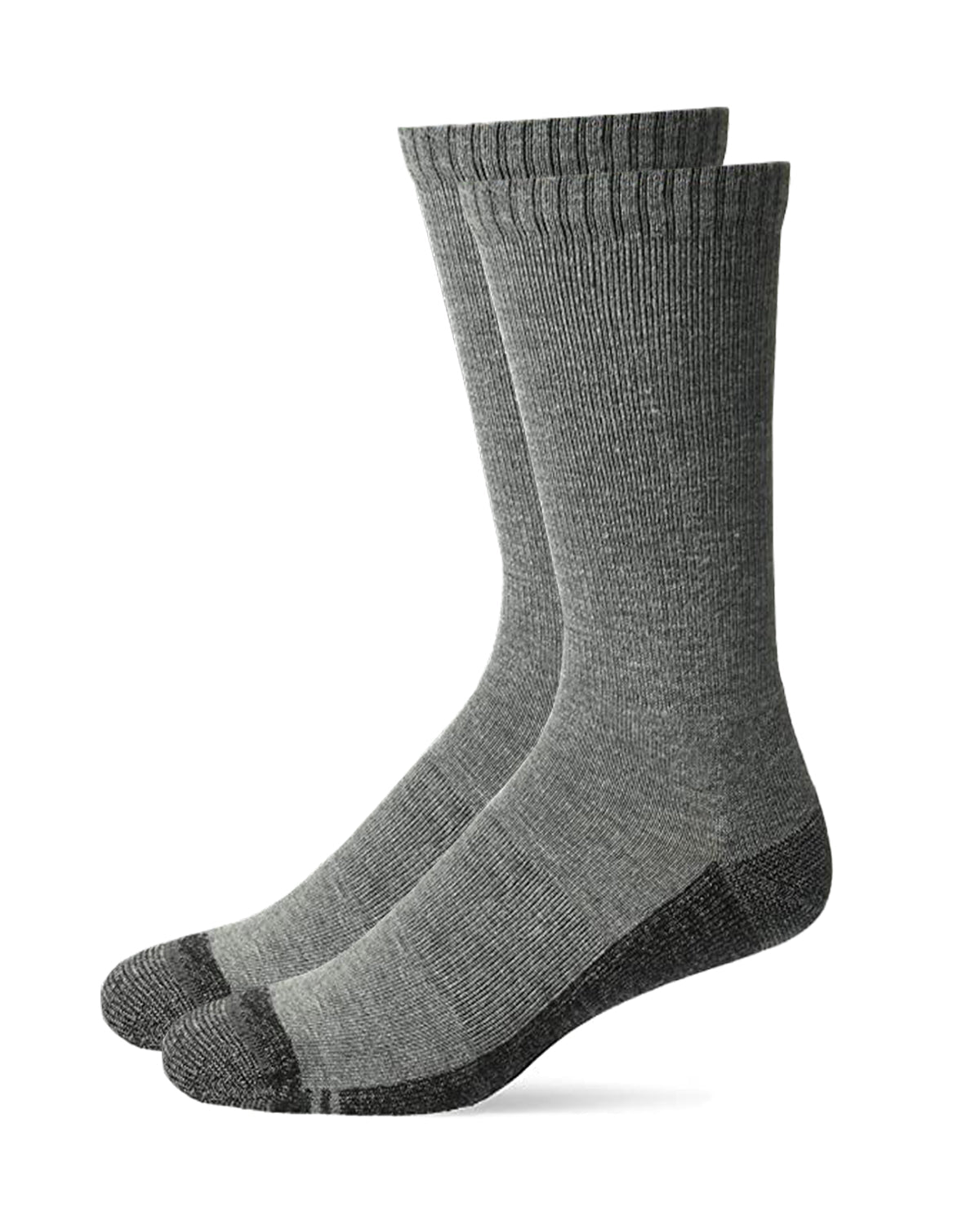 Carolina Ultimate Mens Cupron Copper Ultra-Dri Crew Socks 2 Pair Pack