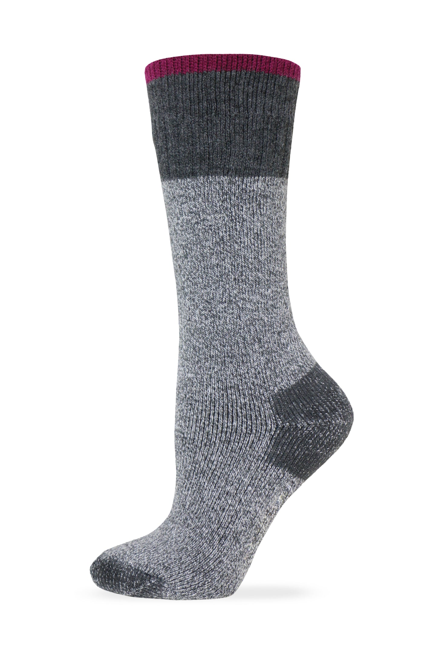 Wise Blend Womens Merino Wool Blend Marl Full Cushion Boot Socks 1 Pair Pack