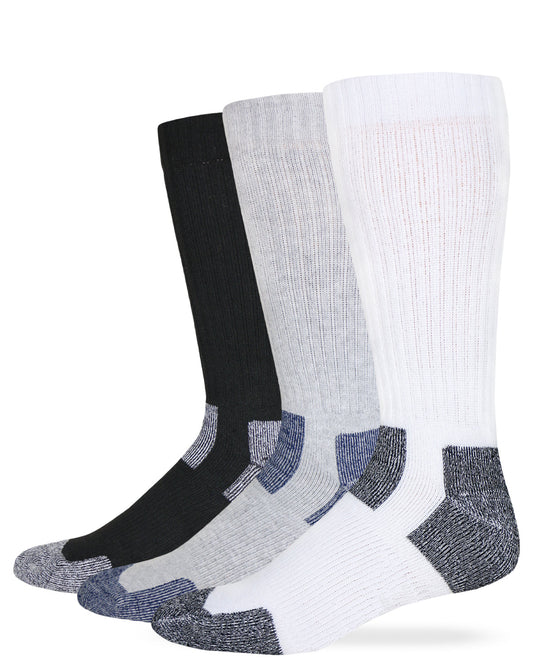 Carolina Ultimate Men's Ultra-Dri Steel Toe Work Socks 2 Pair