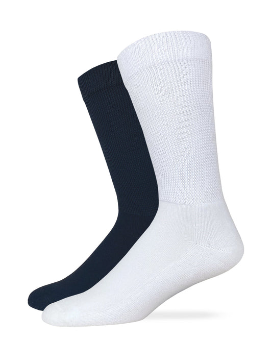 Carolina Ultimate Men's Non-Binding Ultra-Dri Crew Socks 2 Pair Pack