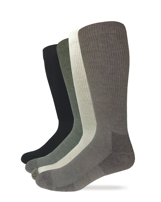 Carolina Ultimate Men's Non-Binding Merino wool Blend Socks 1 Pair Pack
