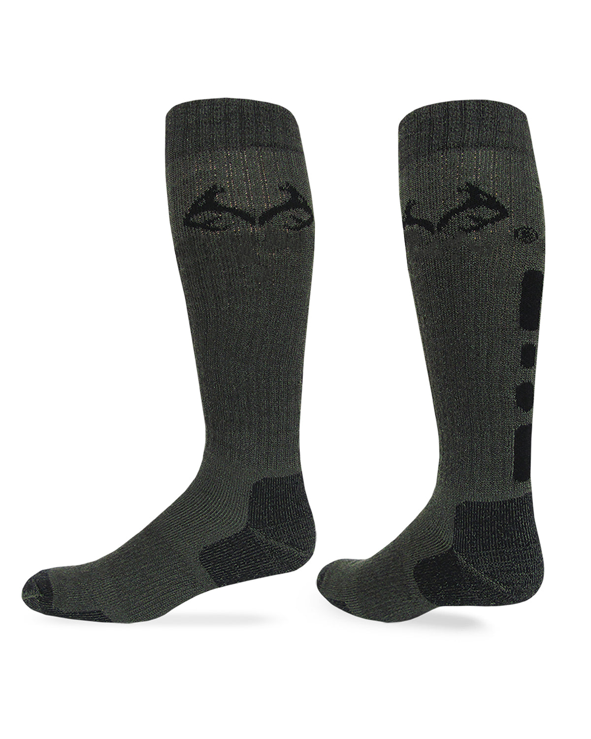 Realtree Men's Ultra-Dri Elimishield All Season Tall Boot Socks 1 Pair