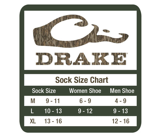 Drake Over the Calf Merino Wool Sock 1 Pair Pack