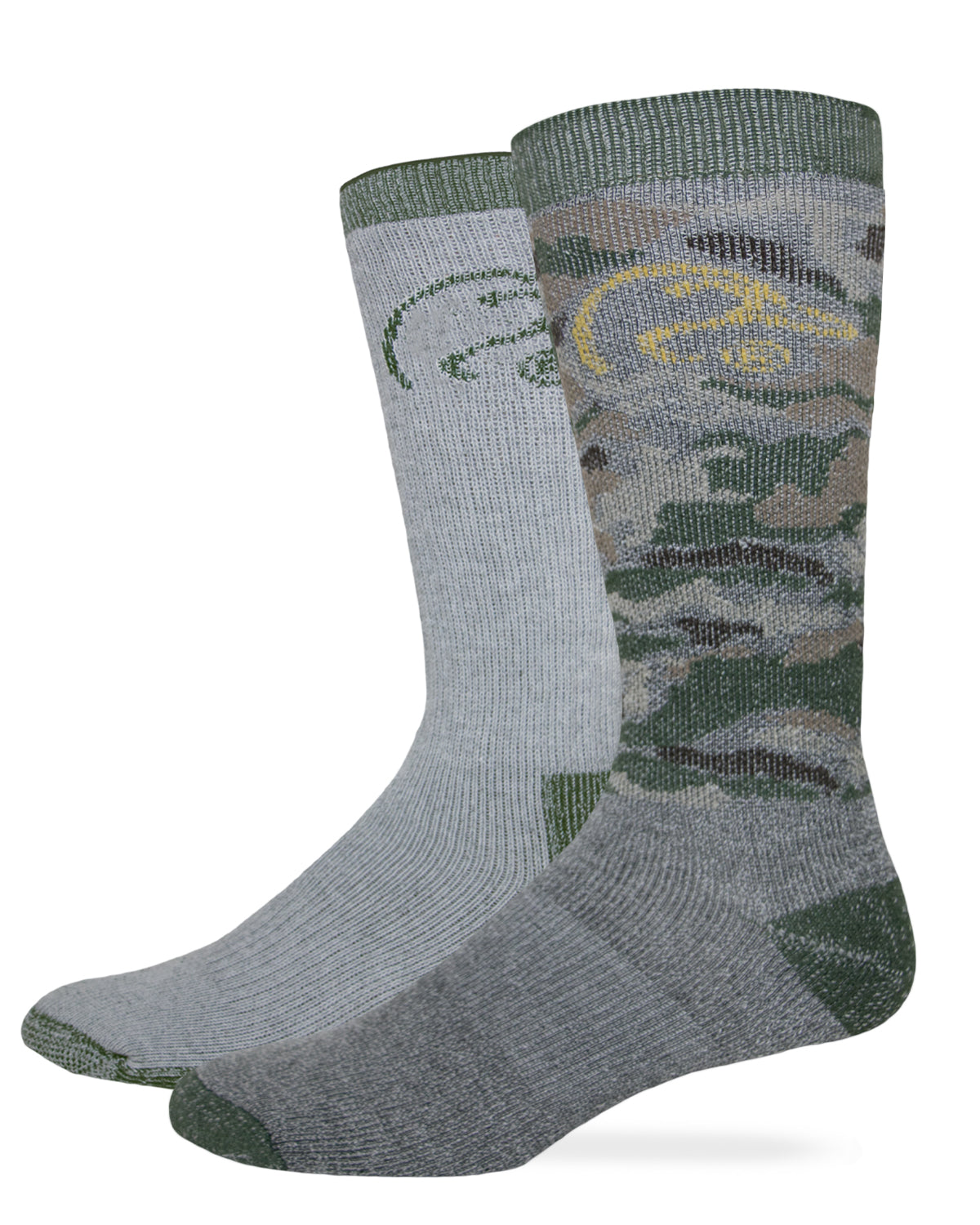 Ducks Unlimited Full Cushion Merino Wool Blend Boot Socks 2 Pair