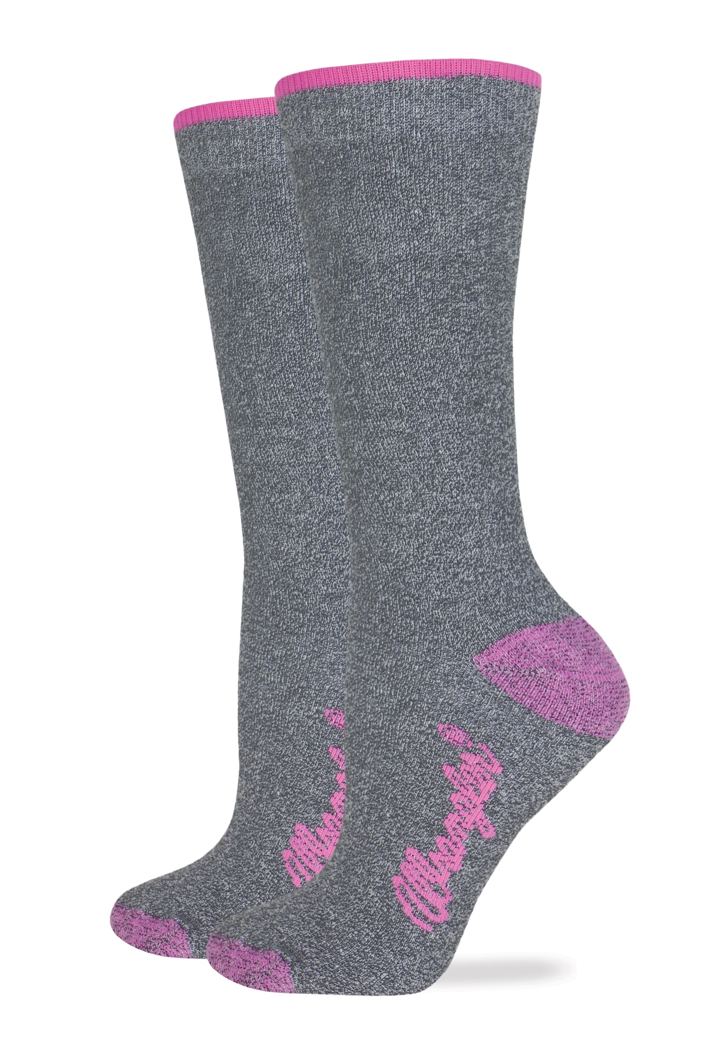 Wrangler Ladies CoolMax Full Cushion Marl Boot Socks 2 Pair Pack