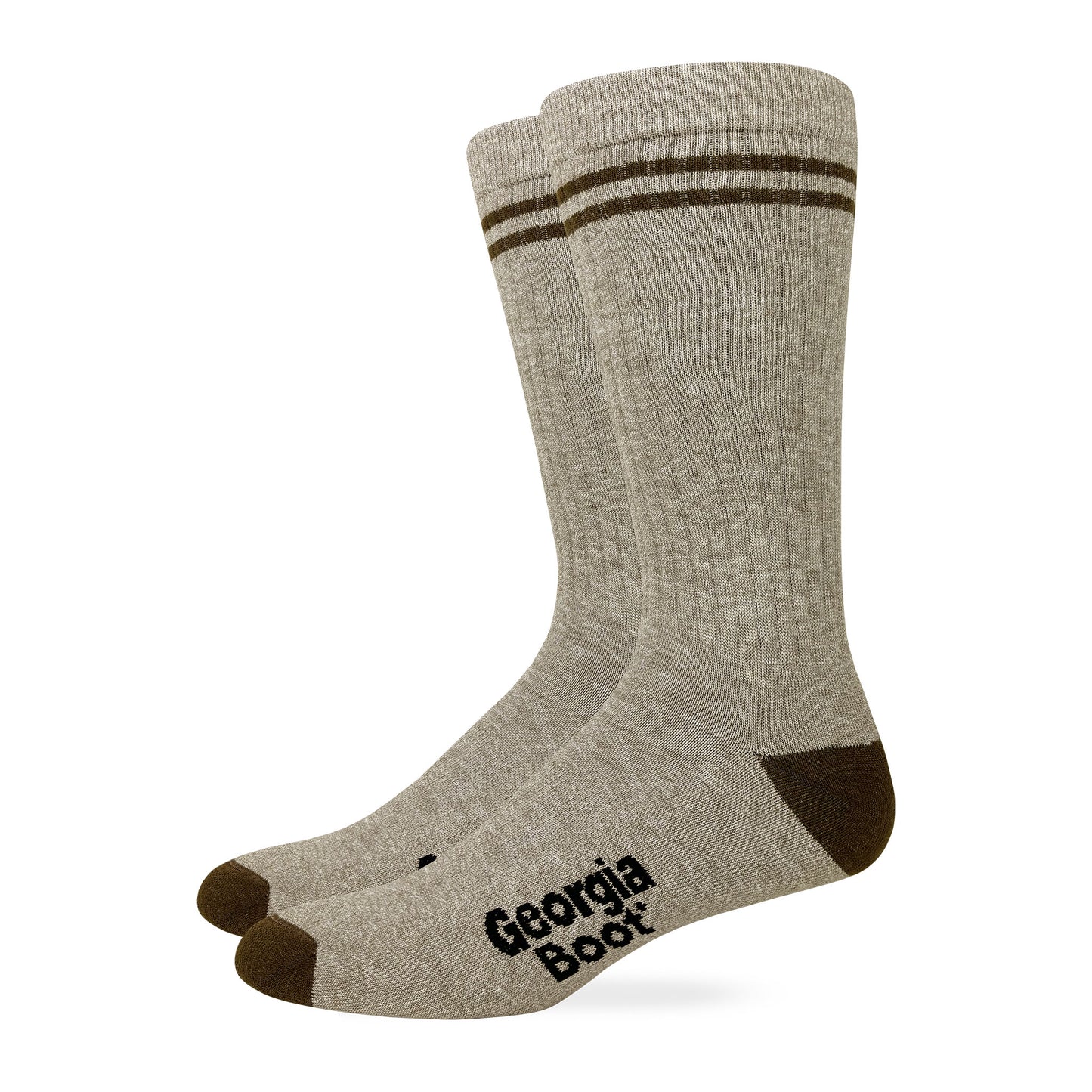 Georgia Boot Mens Ultra-Dri® Lightweight Mid Calf Socks 2 Pack