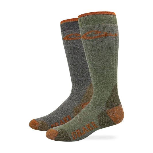 Drake Merino Wool Blend Boot Sock 2 Pair Pack