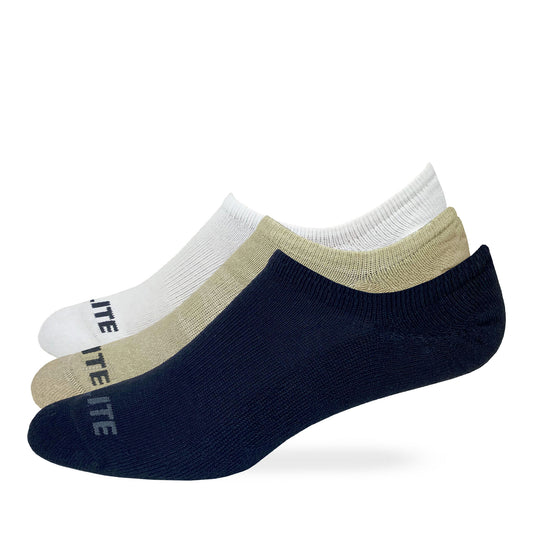 Top Flite Mens Ultra Dri No Show Cushion Socks 2 Pair Pack